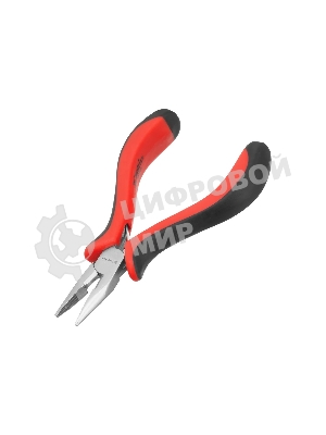 Длинногубцы Matrix mini 130 мм Ni прямые, авторазжим, двухкомпонентные рукоятки