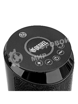 Тепловентилятор керамический Denzel DTFC-2000X, 1000/2000 Вт, 20 м2, 3 режима, пульт, Wi-Fi, термостат