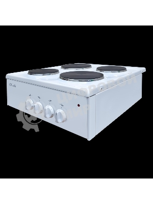 Плита настольная электрическая Лысьва ПЭН 40М белый ДА эмалированный металл (настольная)