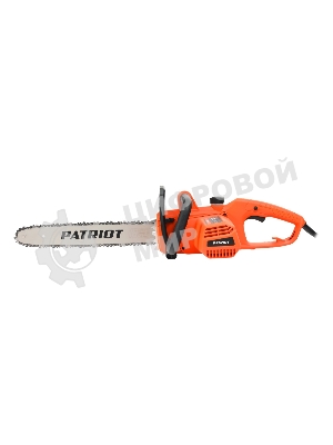 Пила цепная электрическая Patriot СS 196 1800Вт, 16'/40 см цепь 3/8' 1.3мм 57зв