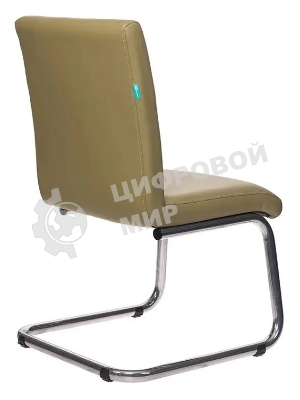 Кресло офисное Бюрократ CH-250-V зеленый искусственная кожа полозья