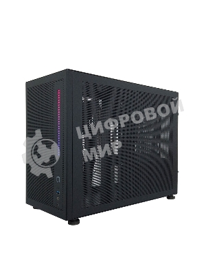 Компьютерный корпус 1STPLAYER MIKU Mi6, Mini-Tower, чёрный