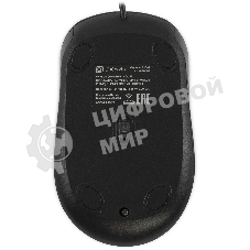 Мышь проводная Oklick 310M черный/серый, 2400 dpi, USB, кнопки - 4