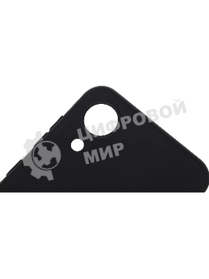 Чехол (клип-кейс) BoraSCO Silicone Case для Samsung Galaxy A03 Core черный (матовый)