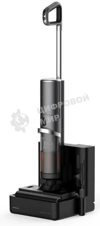 Пылесос вертикальный моющий Deerma DEM-VX900W серый, питание от аккумулятора, 160 Вт, уборка сухая/влажная, пылесборник 0.85 л, работа от АКБ max 40 мин.