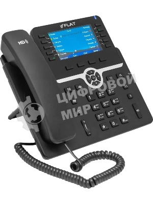 Телефон IP Флат Flat-Phone-B10 черный