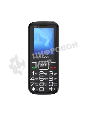 Мобильный телефон Maxvi B21ds up черный