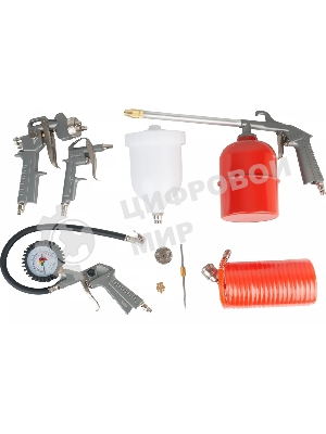 Пневматическое оборудование FUBAG Набор пневмоинструмента 5 предметов (к/р с верхним бачком) 120101