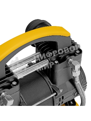 Компрессор безмасляный малошумный Denzel DLP-950/10, 950 Вт,10 л, 2850 об/мин, 170 л/мин