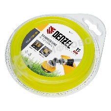 Леска для триммера Denzel FLEX CORD 96117 квадрат 3 мм х 15 м, блистер