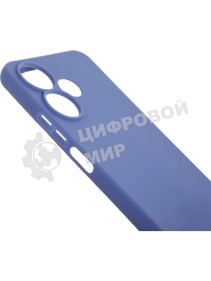 Чехол (клип-кейс) BoraSCO для Xiaomi Poco M6 4G Silicone Case лавандовый (73630)