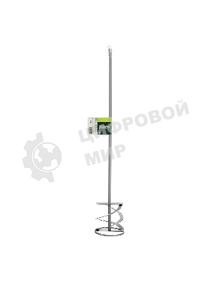 Миксер Сибртех для красок и штукатурных смесей, 100х600 мм, хвостовик SDS plus