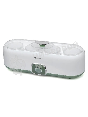 Йогуртница Kitfort KT-2006 20Вт 4б. 180 мл белый/зеленый