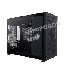 Компьютерный корпус 1STPLAYER MIKU Mi6, Mini-Tower, чёрный