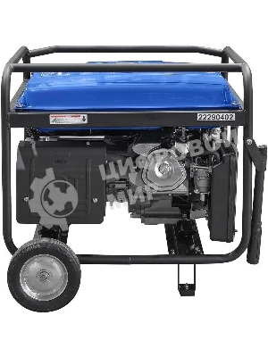 Электрогенератор бензиновый ТСС SGG 6000EHNA Duplex, 6.5 кВт, 74 дБ, 85 кг