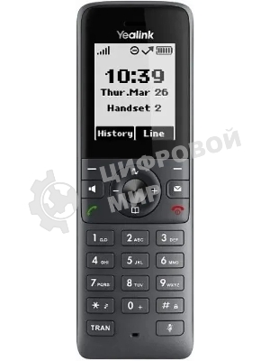 Телефон DECT-трубка Yealink W71H, экран 1.8