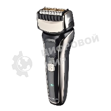 Электробритва сетчатая Polaris PMF 1013RC реж.эл.:3 питан.:элек.сеть/аккум. черный/серебристый