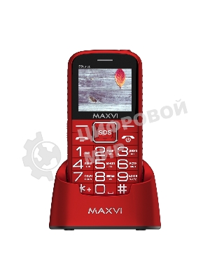 Мобильный телефон Maxvi B5ds up красный