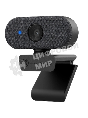 Веб-камера JLab GO 1920x1080, 30 кадр/с, USB Type-A, микрофон, автоосвещение, универсальное крепление