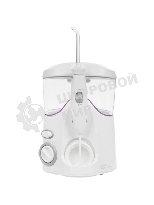 Ирригатор Waterpik WF-100EU белый, от сети, 600 мл, 10 режимов