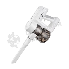 Пылесос вертикальный Polaris PVCS-5000 белый, питание от аккумулятора, 100 Вт, уборка сухая, пылесборник 0.5 л, время работы от АКБ max 40 мин