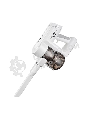 Пылесос вертикальный Polaris PVCS-5000 белый, питание от аккумулятора, 100 Вт, уборка сухая, пылесборник 0.5 л, время работы от АКБ max 40 мин