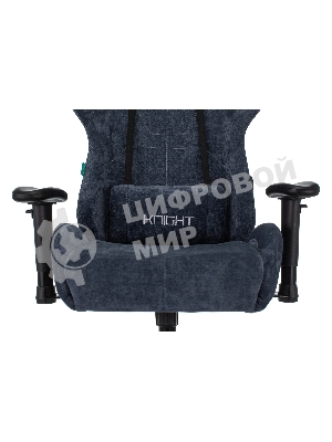 Кресло Бюрократ VIKING KNIGHT LT27 FABRIC синий, ткань, 120 кг, механизм качания