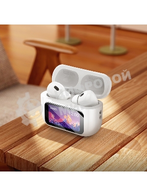 Наушники TWS Hoco EW72 Lite белый, внутриканальные, Bluetooth, до 4 ч.