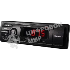 Автомагнитола Soundmax SM-CCR3179B, 1 DIN, Bluetooth, USB Type-A, AUX