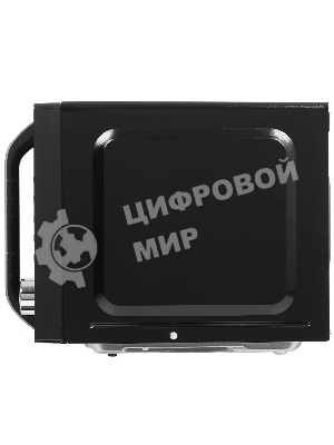Микроволновая печь Haier HMB-DM208BA черный/серебристый, 20 л, 800 Вт, переключатели - кнопки, поворотный механизм