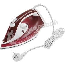 Утюг Gorenje SIH2200RBC красный/белый, 2200 Вт, 30 г/мин, 90 г/мин, 280 мл