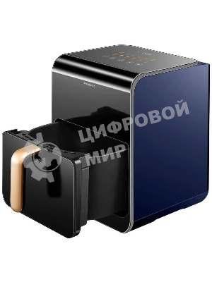 Аэрогриль Panasonic NF-CC600ATS черный, 1450 Вт, 6 л, сенсор, 11 программ