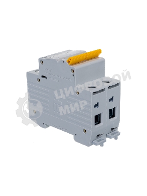 Выключатель автоматический модульный 2п C 16А 4.5кА ВА47-29 IEK MVA20-2-016-C