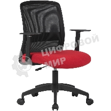 Кресло Cactus CS-MC333-BKRD черный, сетка