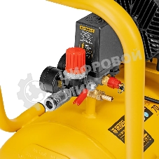 Компрессор безмасляный малошумный Denzel DLP-1500/50, 1,5 кВт, 50 л, 2850 об/мин, 250 л/мин