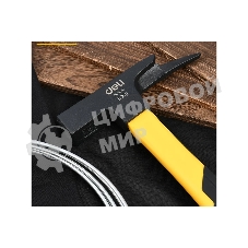 Молоток кровельщика Deli DL5060 600 гр, магнит, противоскользящий боек, фиберглассовая рукоять