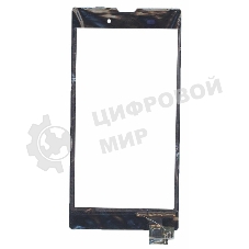 Сенсорное стекло (тачскрин) для Sony Xperia T3, черное