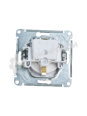 Механизм розетки 1-м СП AtlasDesign AQUA с заземл. защ. шторки с защ. крышкой 16А IP44 белый, SchE ATN440146