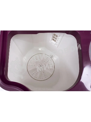 Стиральная машина EVGO WS-50PET белый/красный загр. вертикальная макс.:5 кг 1350 об/мин класс: А+