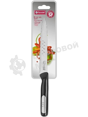 Нож Rondell Bayoneta RD-1572, универсальный, 140 мм, стальной, черный