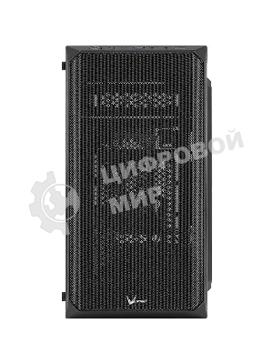 Компьютерный корпус Aerocool/Formula CS-107 черный без БП mATX 1x120мм 1xUSB 2.0 1xUSB 3.0 audio