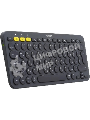 Клавиатура беспроводная Logitech K380, Bluetooth, темно-серый