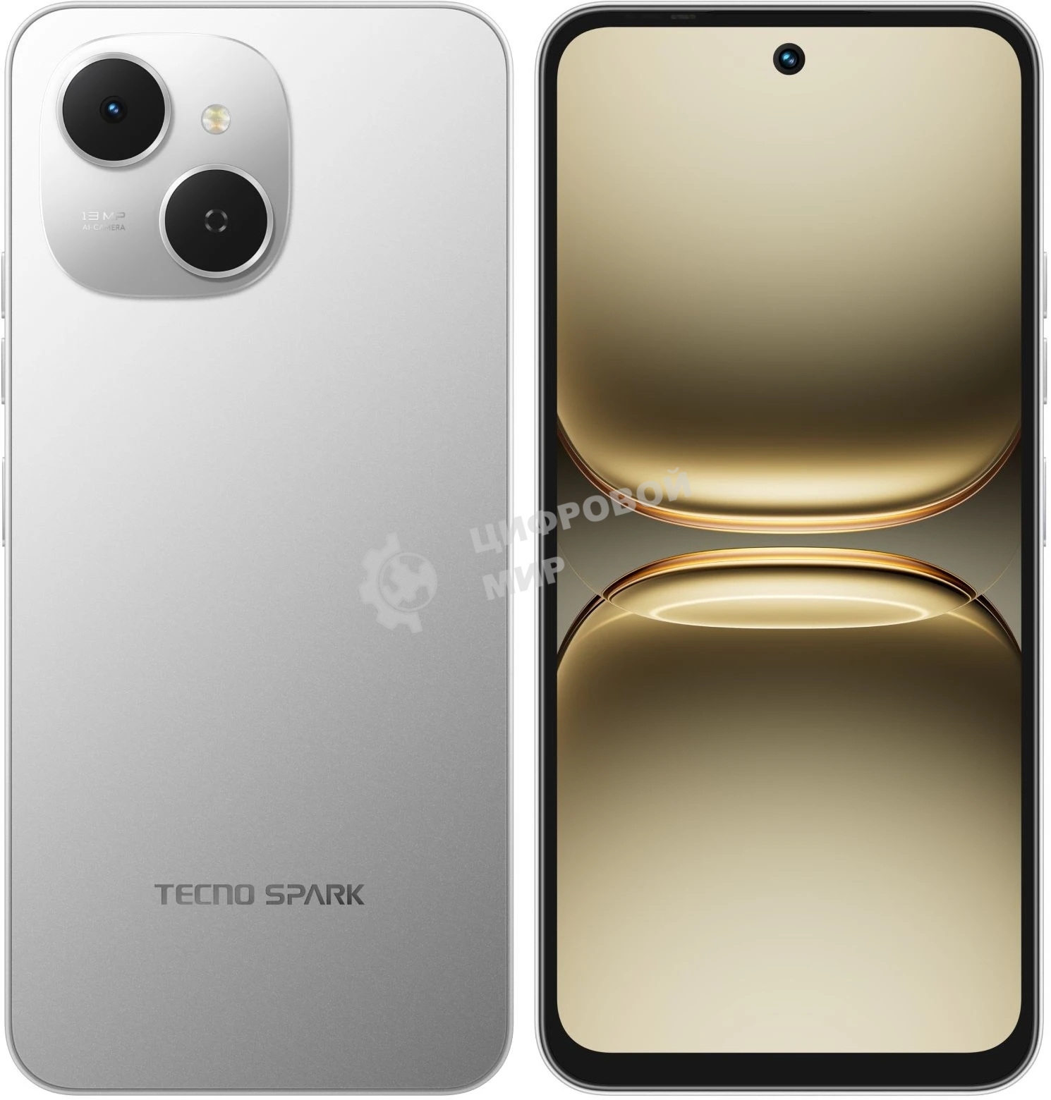 Смартфон Tecno Spark 40C 8/256Gb, серый
