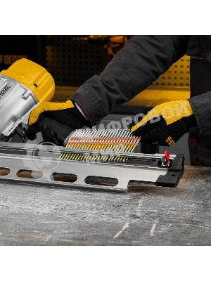 Гвозди Denzel для пнев. нейлера (оцинк.) длина - 90 мм, диам. - 3,05 мм, 2000 шт.