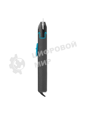 Нож-скребок выдвижной Gross 78890, 19 мм, сменное лезвие, SK2, 5 запас. лезвий, алюмин. корпус