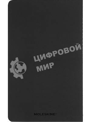 Блокнот Moleskine CAHIER NASA-INSPIRED SKCAHLP7063S2 Large 130х210 мм 120 стр. нелинованный мягкая обложка серебристый/черный Moon (2 шт)