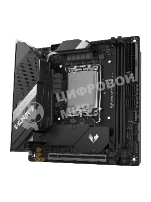 Материнская плата Maxsun iCraft Z790ITX WI-FI, LGA1700, Intel Z790, 2xDDR5, 4xSATA, 2xM.2, 1xPCIe 5.0 x16, 1xDP, 1xHDMI, 1x2.5Gb LAN, Wi-Fi 6E, Bluetooth 5.3, 1xUSB-C 20Gbps, 4xUSB-A 5Gbps, 4xUSB-A 2.0, 2x3.5 мм, 5.1, mini-ITX