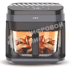 Аэрогриль Centek CT-3101 черный, 1350 Вт, 5.5 л, сенсор, 7 программ