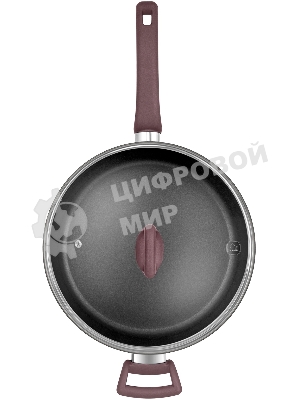 Сотейник Rondell Fest RDA-1526 d=28 см, (с крышкой) черный