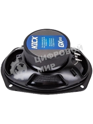 Колонки автомобильные Kicx GX-693 200Вт 92дБ 4Ом 15x23см (6x9дюйм) (ком.:2кол.) коаксиальные трехполосные